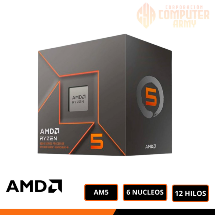 PROCESADOR AMD RYZEN 5 8500G, 3.5GHZ HASTA 5.0GHZ, CACHE 16MB, AM5
