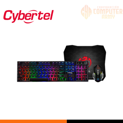 KIT TECLADO MECANICO + MOUSE GAMER + PAD GAMER CBX GT 1802