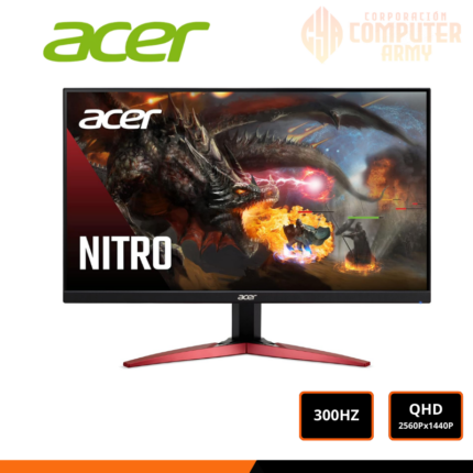 MONITOR ACER NITRO 27" 300HZ QHD PLANO XV272W-F3BMIIPRX