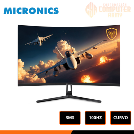 MONITOR MICRONICS BRICKELL+ MIC DG24FC-100 24″ CURVO 100HZ 3MS